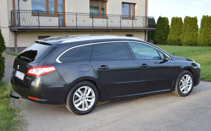 Peugeot 508 cena 30900 przebieg: 279000, rok produkcji 2012 z Kutno małe 379